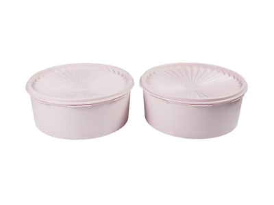 Tupperware Heritage Canister Set 2pc 1.8L – Pink Pantry Storage