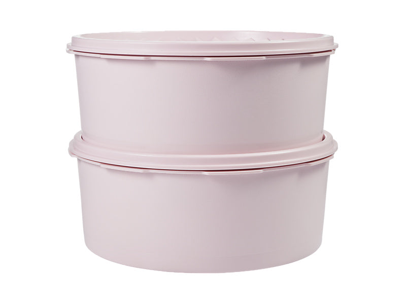 Tupperware Heritage Canister Set 2pc 1.8L – Pink Pantry Storage