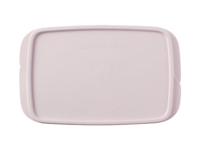 Tupperware Rectangular Lunch Box 1L Pink - 3-compartment leak-resistant (view 5)