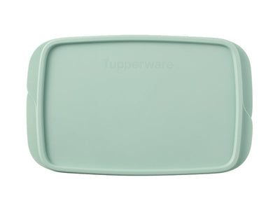 Tupperware Rectangular Lunch Box 1L Green - 3-compartment leak-resistant (view 5)