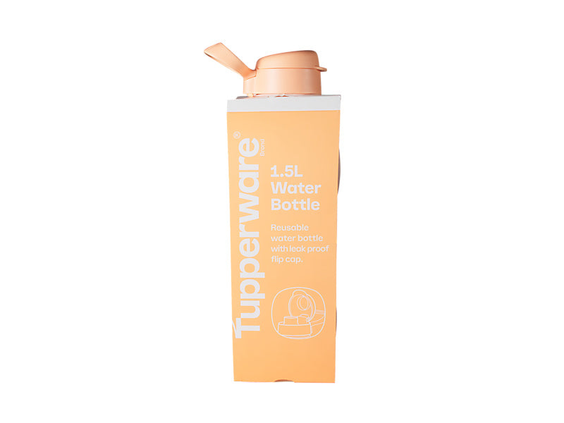 Tupperware Eco Water Bottle 1.5L Orange - reusable wide-mouth bottle (view 4)