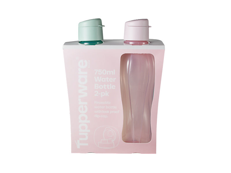 Tupperware Eco Water Bottle Set 2pc 750ml – Reusable BPA-Free