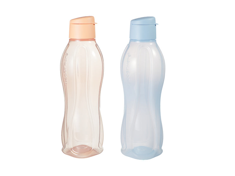 Tupperware Eco Water Bottle Set 2pc 1L – Reusable BPA-Free