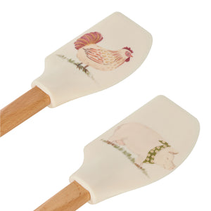 Davis & Waddell Homestead Beechwood Spatula Natural - kitchen utensils
