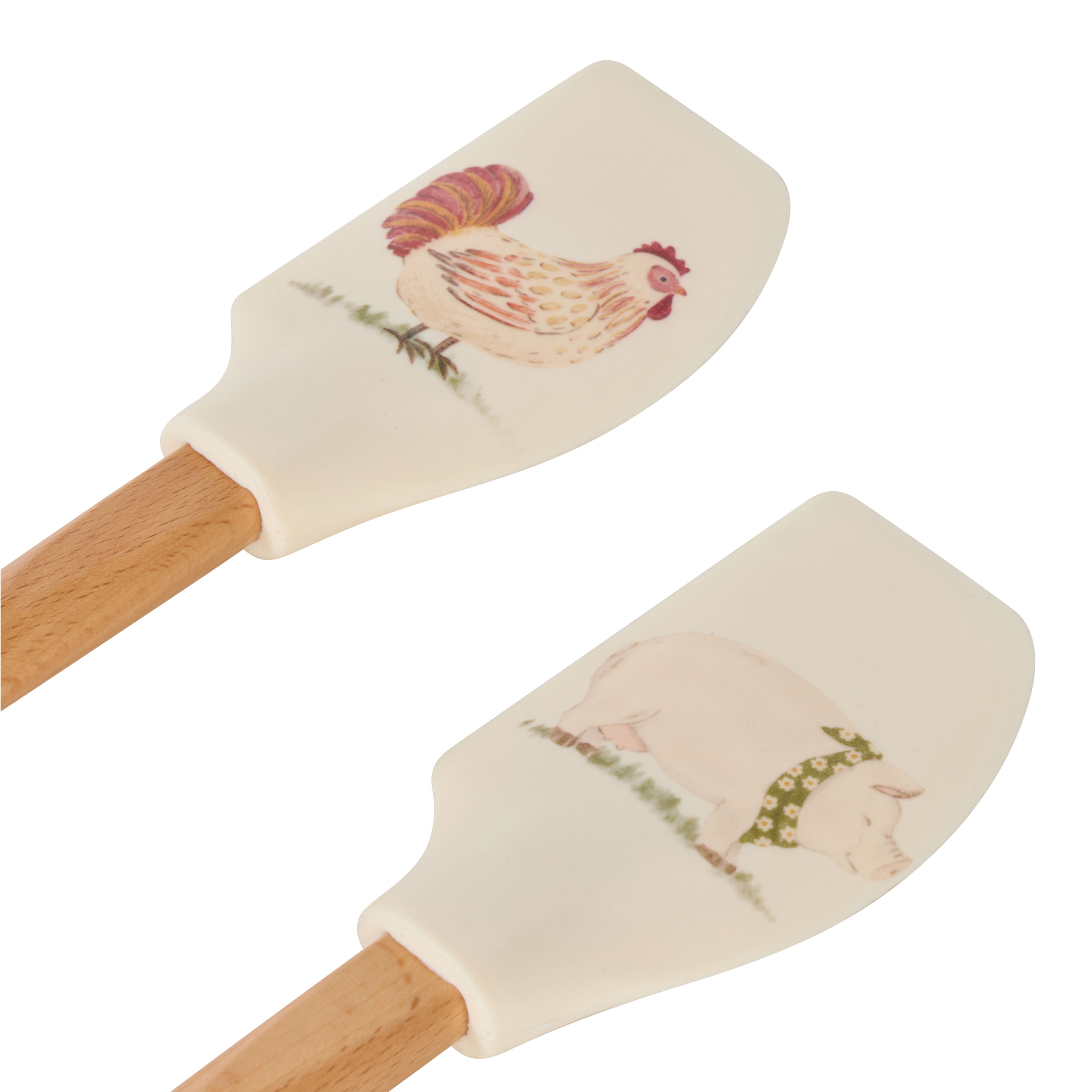 Davis & Waddell Homestead Beechwood Spatula Natural - kitchen utensils