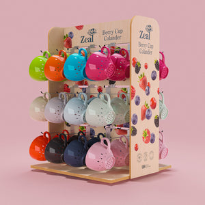 Zeal Keep It Handy Berry Colander Cream - kitchen colander
