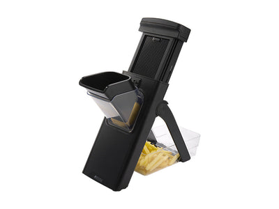 Maxwell & Williams KitchenCore Vertical Slicer Black - angled view