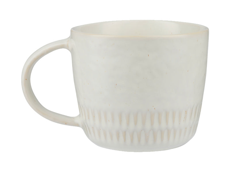 Maxwell & Williams The Mug Club Nordic Mug Stroke White 400ml - angle view