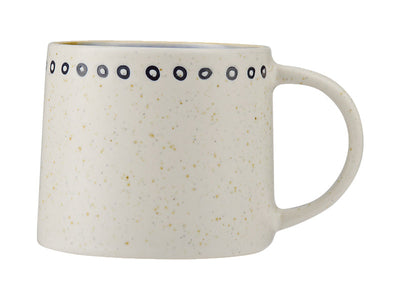 Maxwell & Williams Indigo Blue Mug Circle 330ml - Mug Club stoneware coffee mug