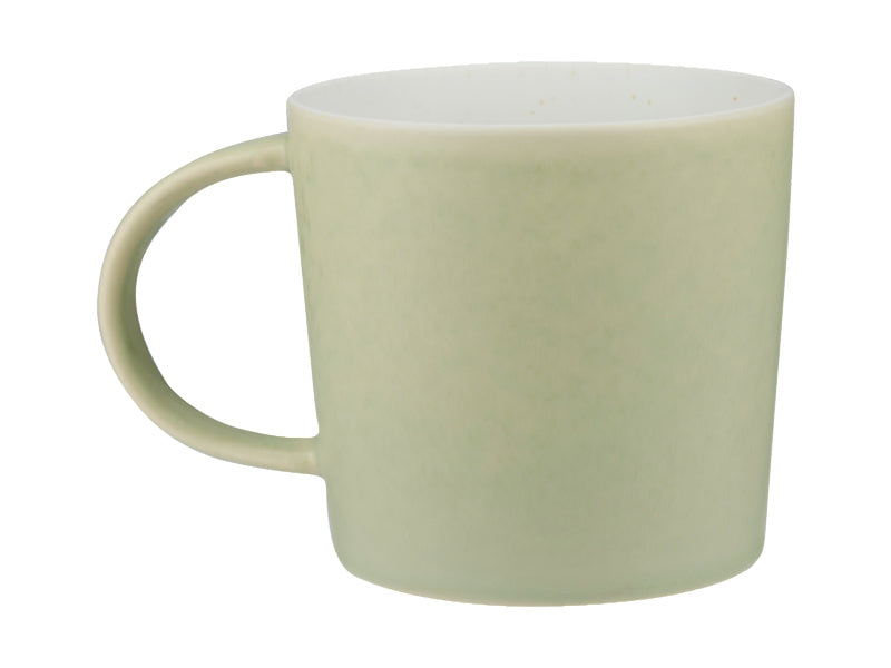 Maxwell & Williams Mono Mug Green - 45 degree angle view