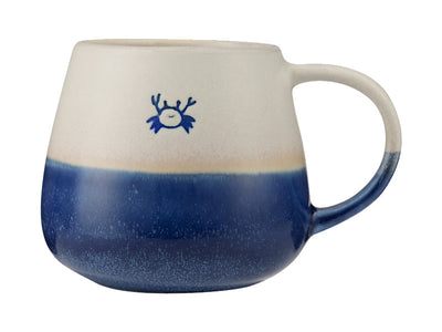 Maxwell & Williams Mug Club Oceanic Snug Mug Crab - reactive glaze coffee mug