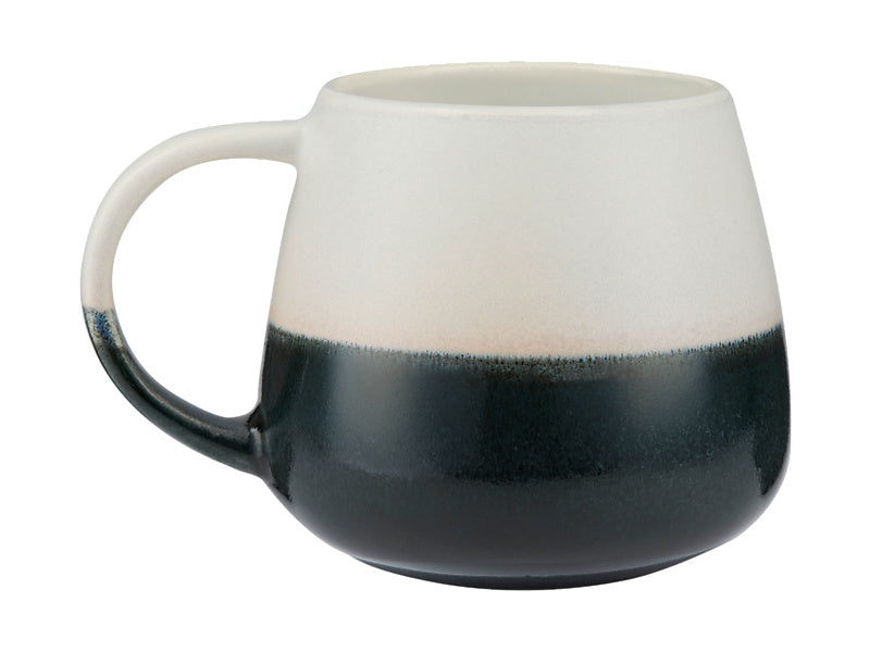 Maxwell & Williams Mug Club Oceanic Snug Mug Seahorse 400ml angle view - reactive glaze coffee mug