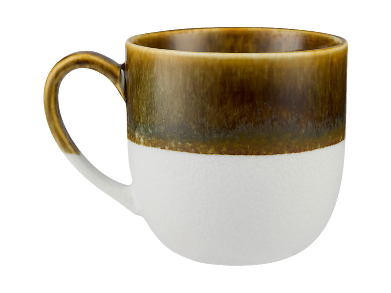Maxwell & Williams Horizon Mug Slate 410ml angle view - reactive glaze coffee mug