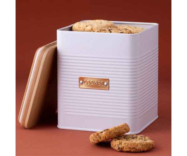 Typhoon Square White Cookie Jar 2.7L