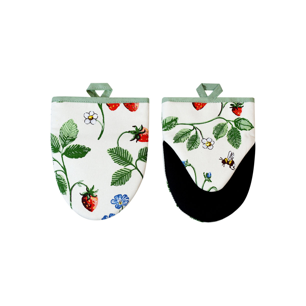 Ulster Weavers Strawberry Patch Microwave Mitts Multi-Coloured - kitchen textiles