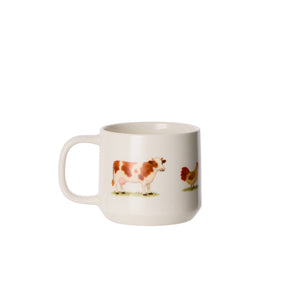 Davis & Waddell Homestead Mug 410ml Multi - farmhouse coffee mug