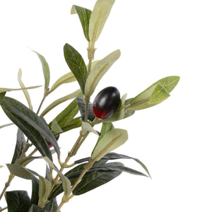 Rogue artificial olive tree 85cm Dansk pot green - faux plant - view 2