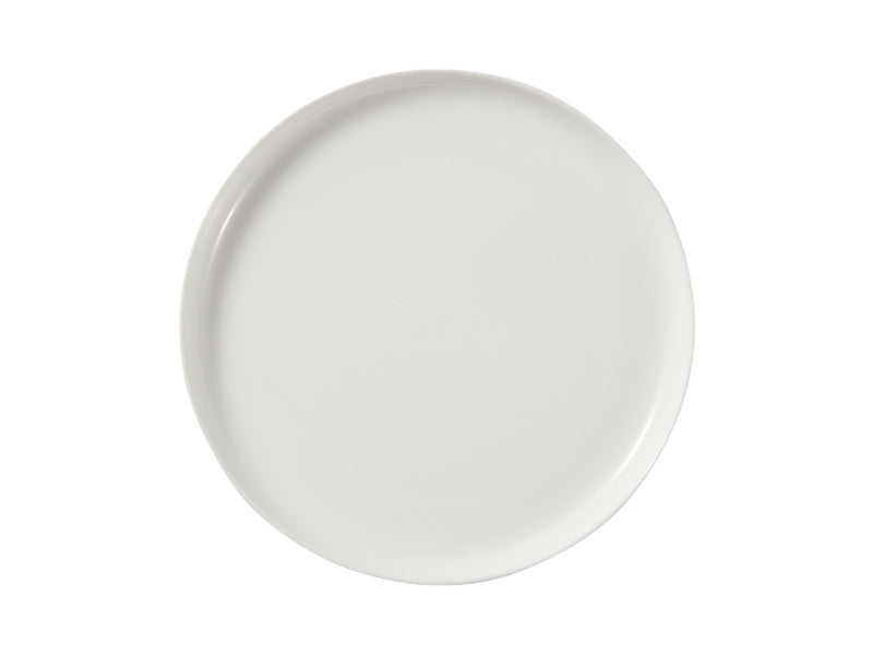 Maxwell & Williams White Basics High Rim Plate 23cm - porcelain entree plate