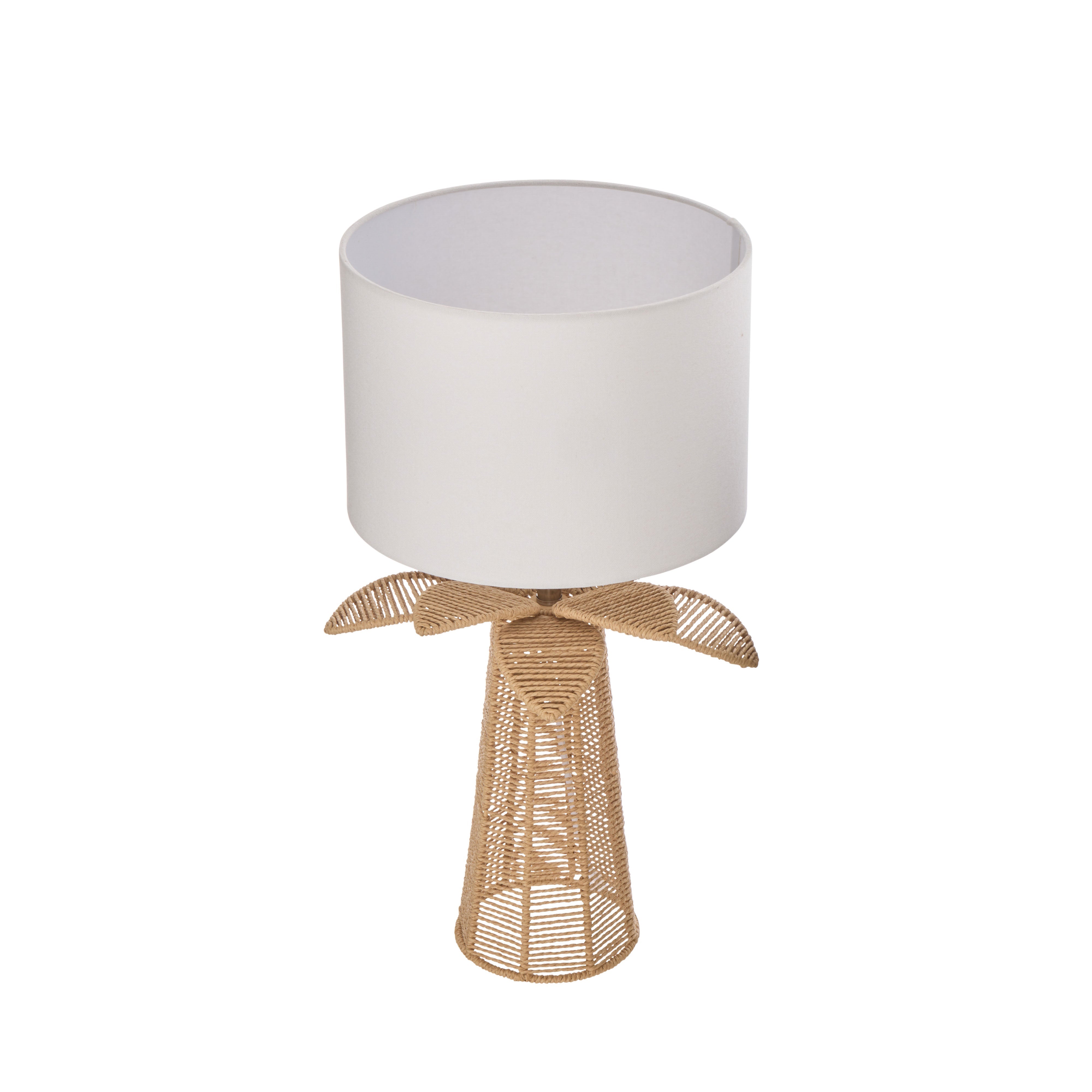 Amalfi Palm Table Lamp Natural - table lamp