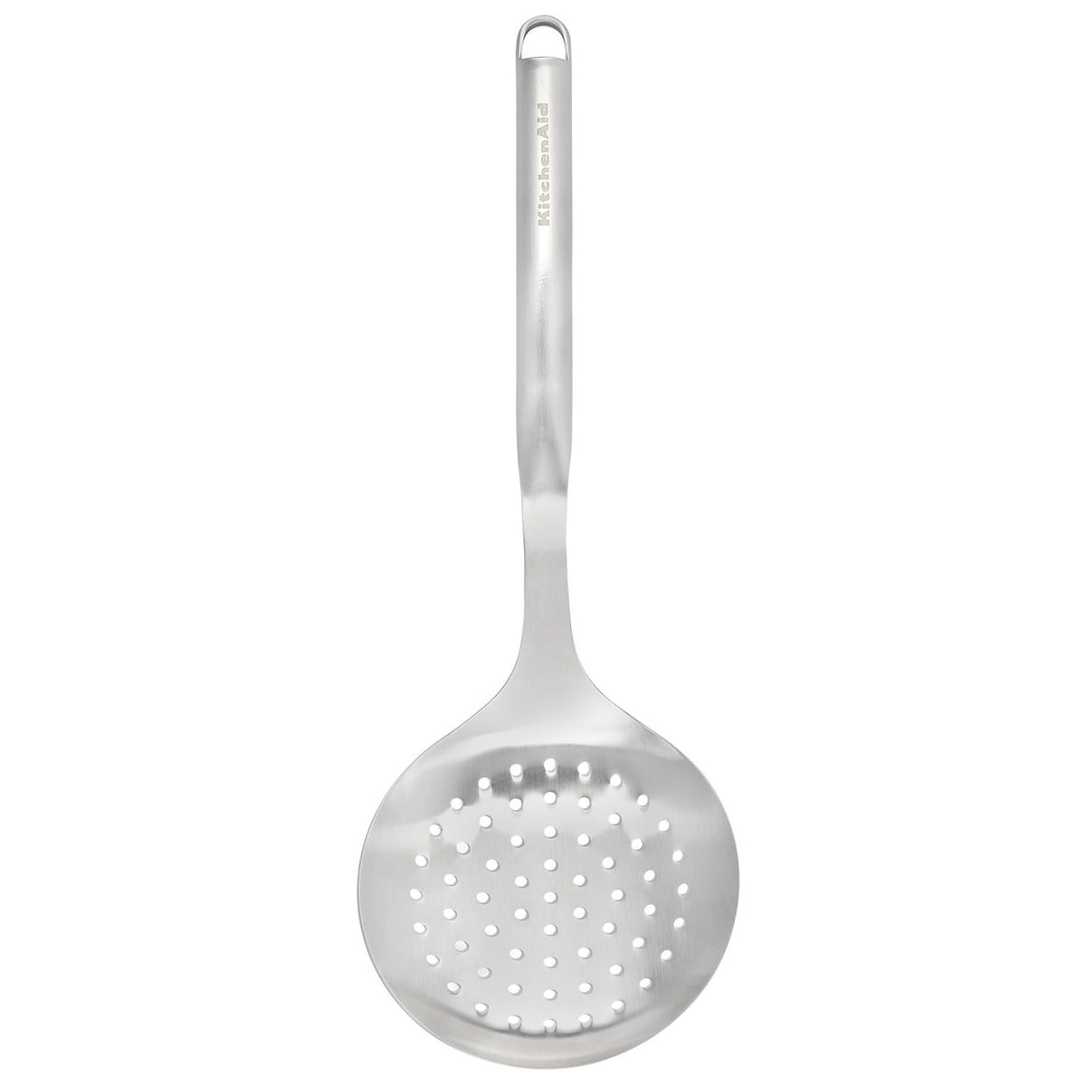 KitchenAid Stainless Steel Strainer - perforated skimming spoon for oil and broth