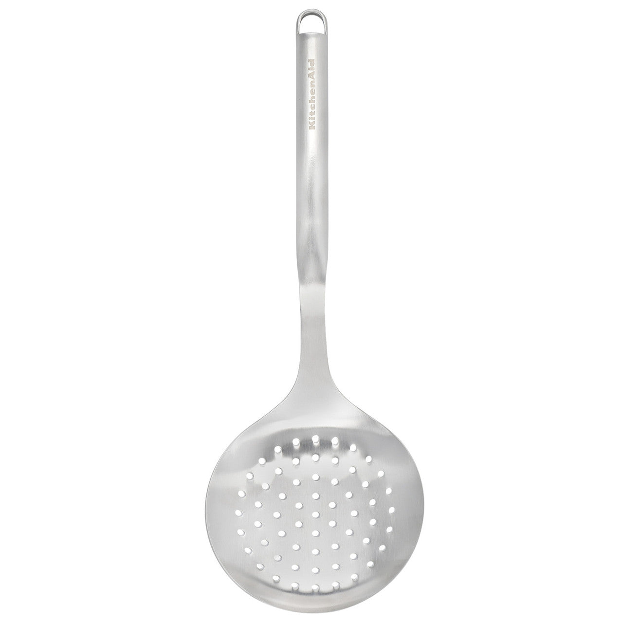 KitchenAid Stainless Steel Strainer - perforated skimming spoon for oil and broth