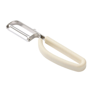 SVNA swivel peeler blade detail — SUS420J2 stainless steel swivel head