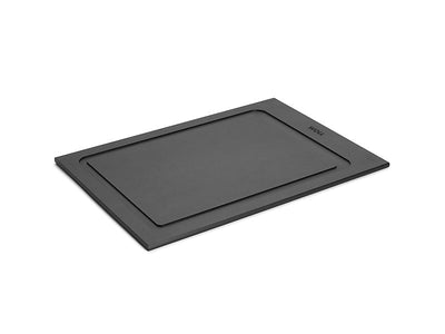 Woll Cut & Serve Board Black 30x22x0.7cm - FSC-certified paper composite chopping board