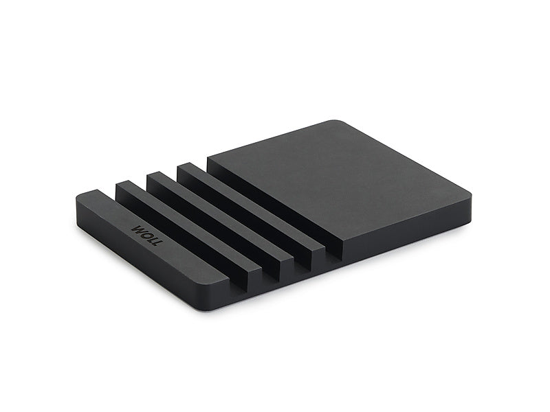 SKU WOLL0122 Board Stand Black Holds four boards Upright drying