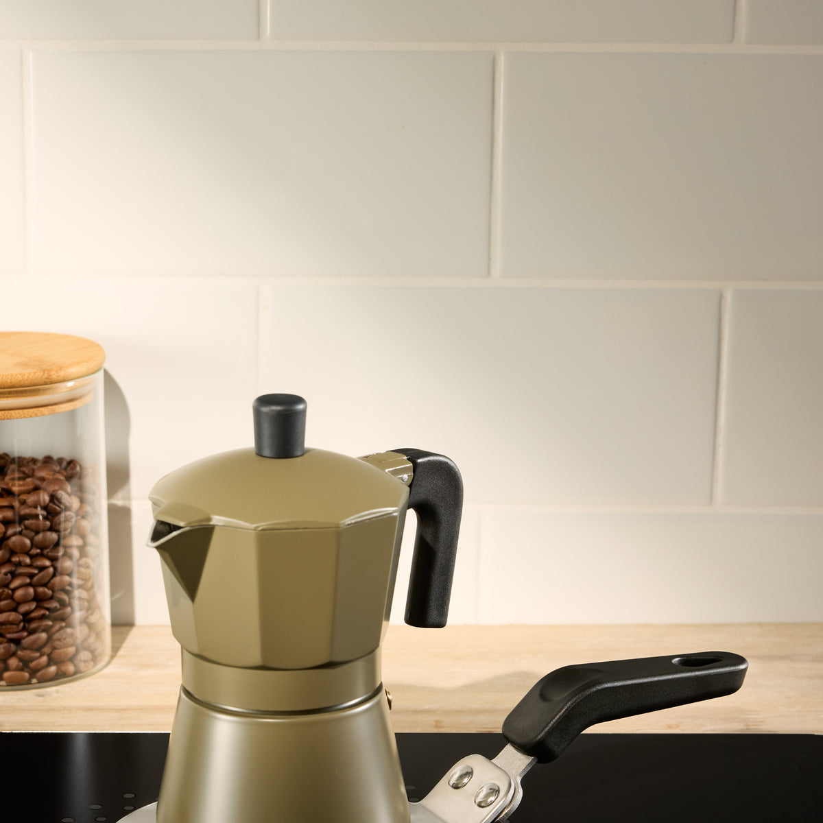 Leaf & Bean stainless steel induction adapter plate - stovetop diffuser - view 2