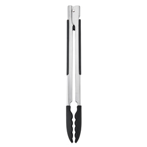KitchenAid Silicone Tip Side Locking Tongs 30cm - stainless steel with side-lock handle