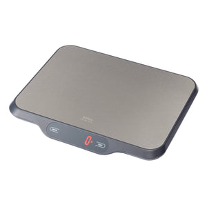Albi Savannah Maxi Digital Kitchen Scale 15kg Grey - stainless steel kitchen scale