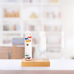 Maverick dual weather station styled — desk decor science gift