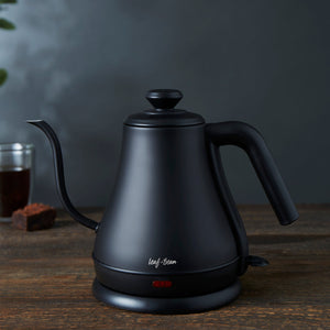 Leaf & Bean electric gooseneck kettle 800ml black - pour over coffee - view 4