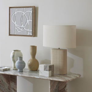 Amalfi Riva table lamp — styled on bedside table