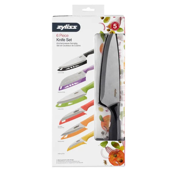Knife Set 6pc From Zyliss