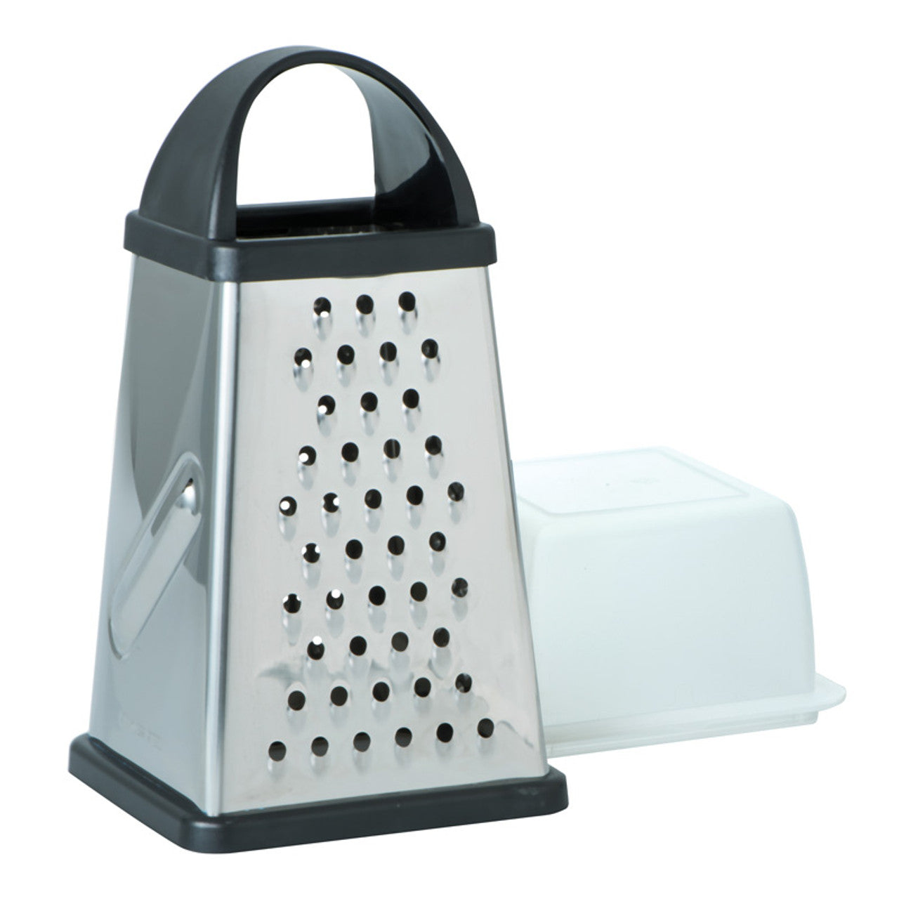 Box Grater - 4 Sided With Storage Box