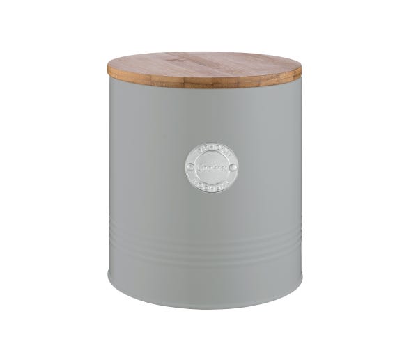 Typhoon Living Grey Cookie Jar