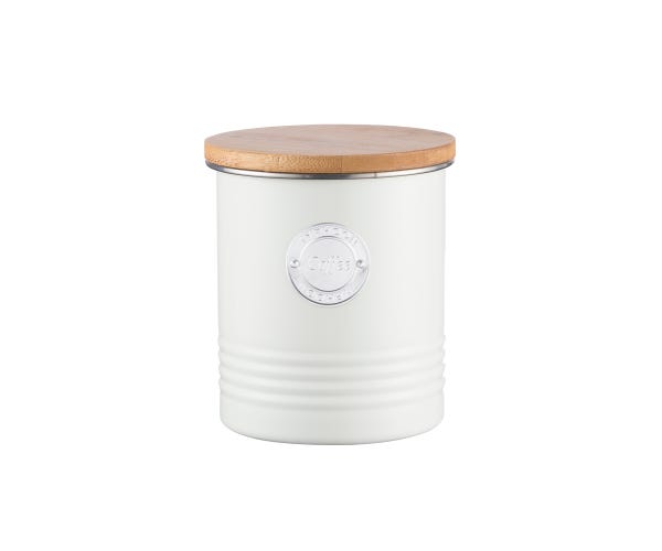 Living Coffee Canister Cream 1 Litre