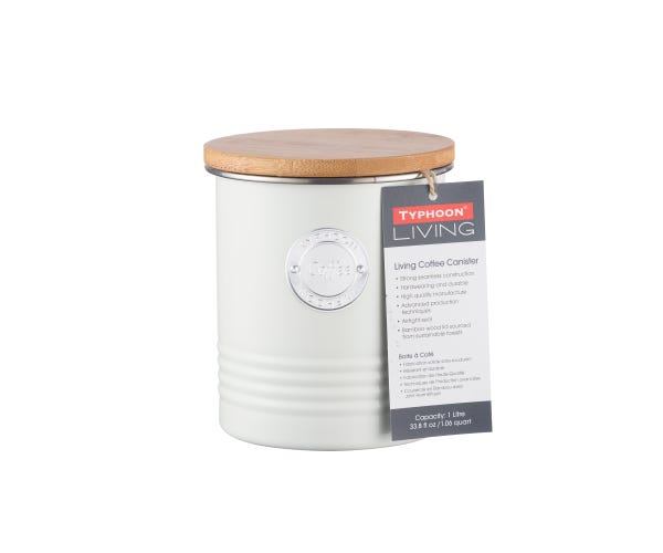 Living Coffee Canister Cream 1 Litre