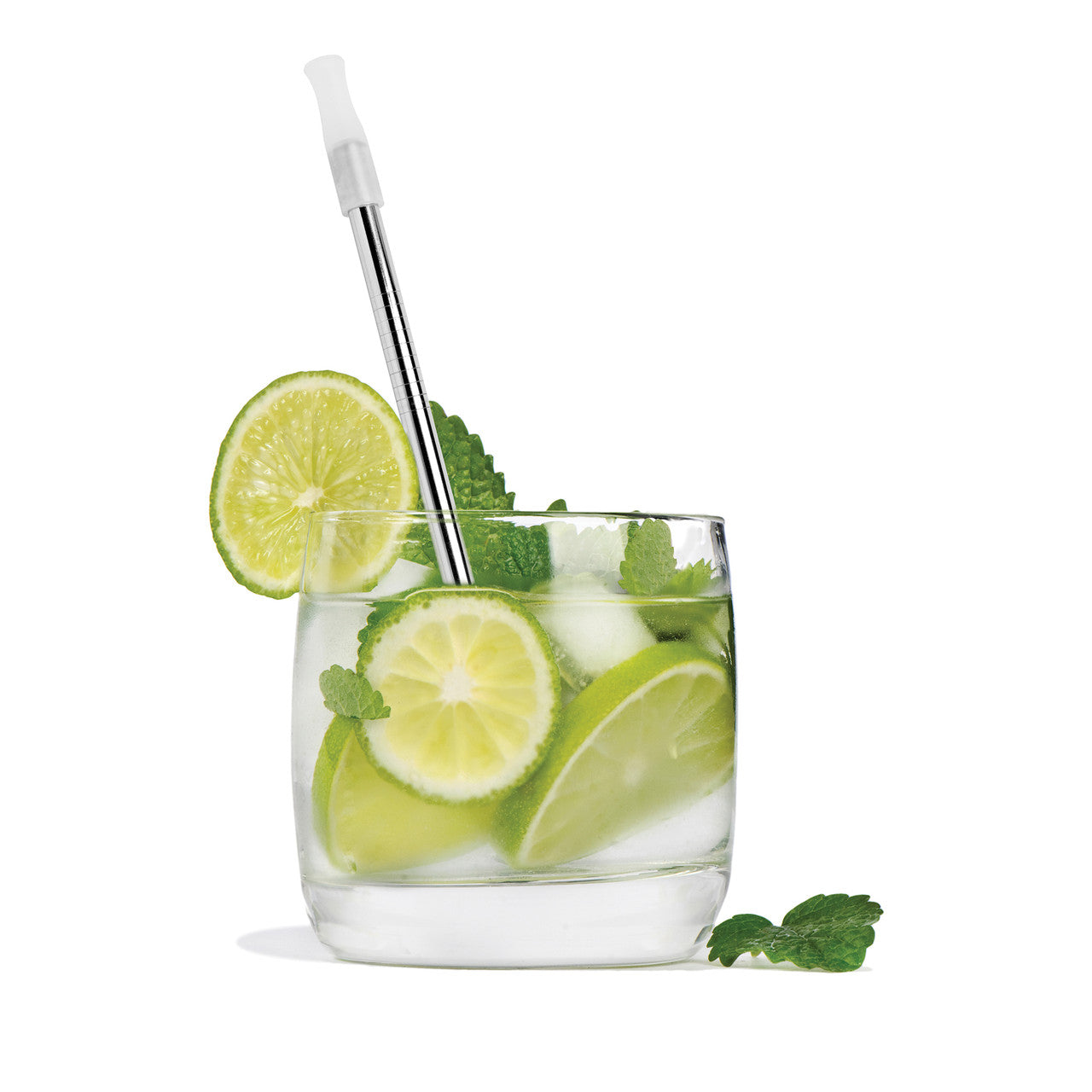 Cocktail Straws with Cleaning Brush - Set of 6