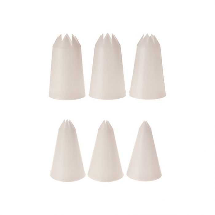 Assorted Piping Nozzles Set of 6 – Appetito