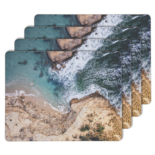 Hardboard Shoreline 4pk Placemats