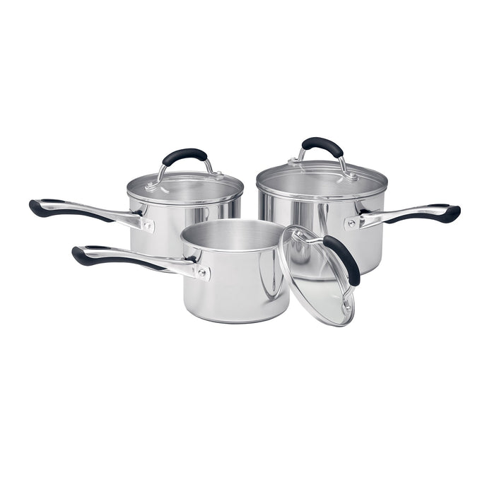 RACO Contemporary 3 Piece Stainless Steel Saucepan Set