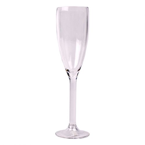 Impact Polycarbonate Champagne Flute 160ml - Clear