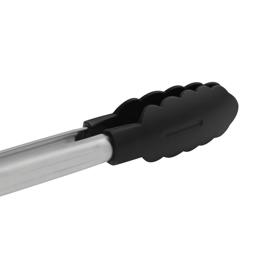 Cuisipro Silicone Locking Tongs- 18cm Black