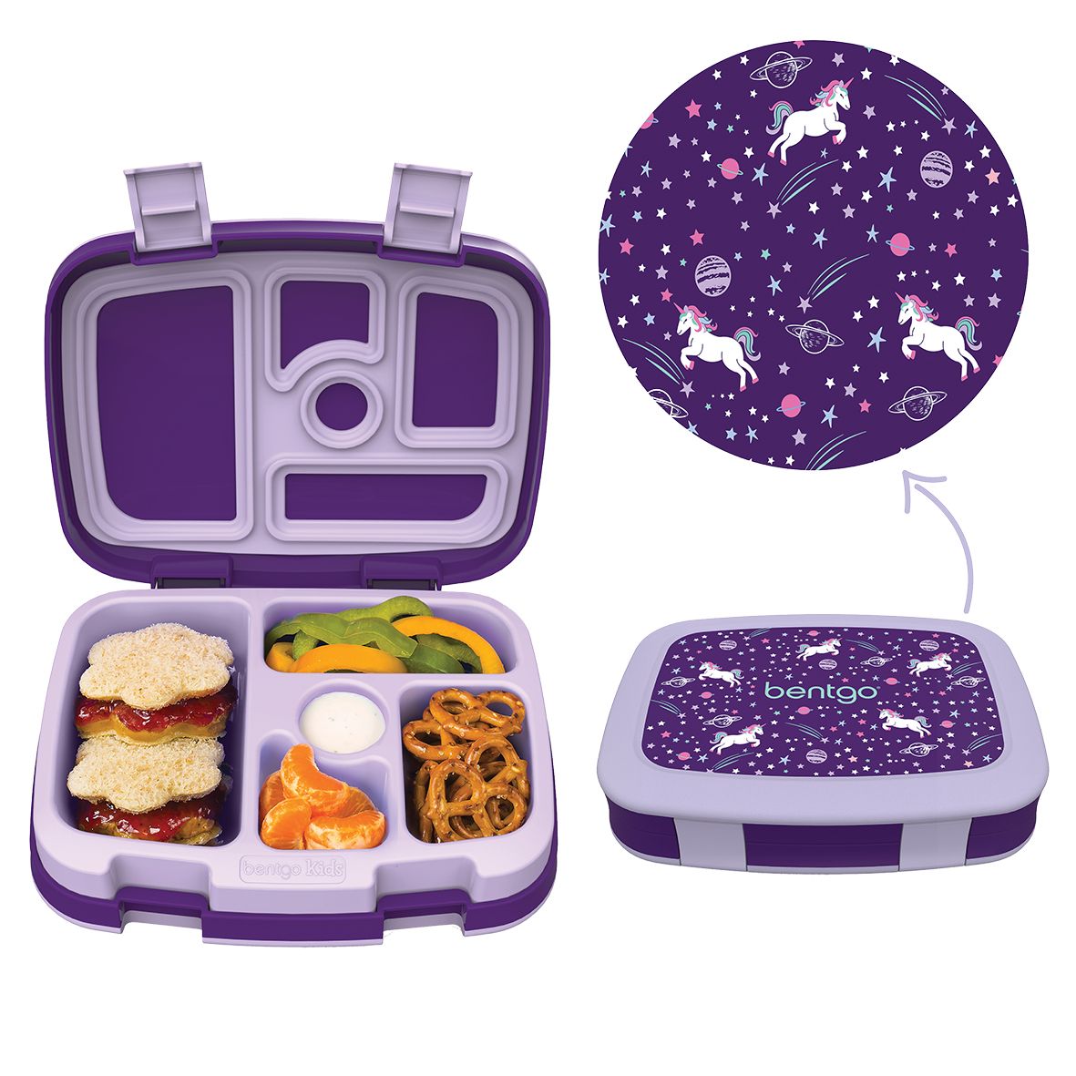 Kid's Lunch Box -Unicorns