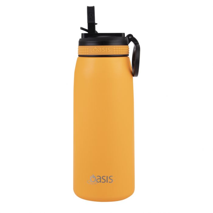 Sports Bottle W/ Sipper Spout 780ml - Neon Orange