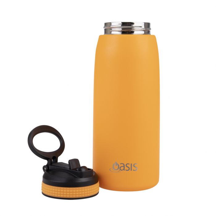 Sports Bottle W/ Sipper Spout 780ml - Neon Orange