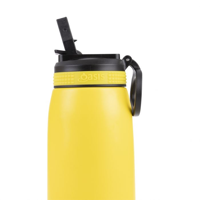 Sports Bottle W/ Sipper Spout 780ml - Neon Yellow