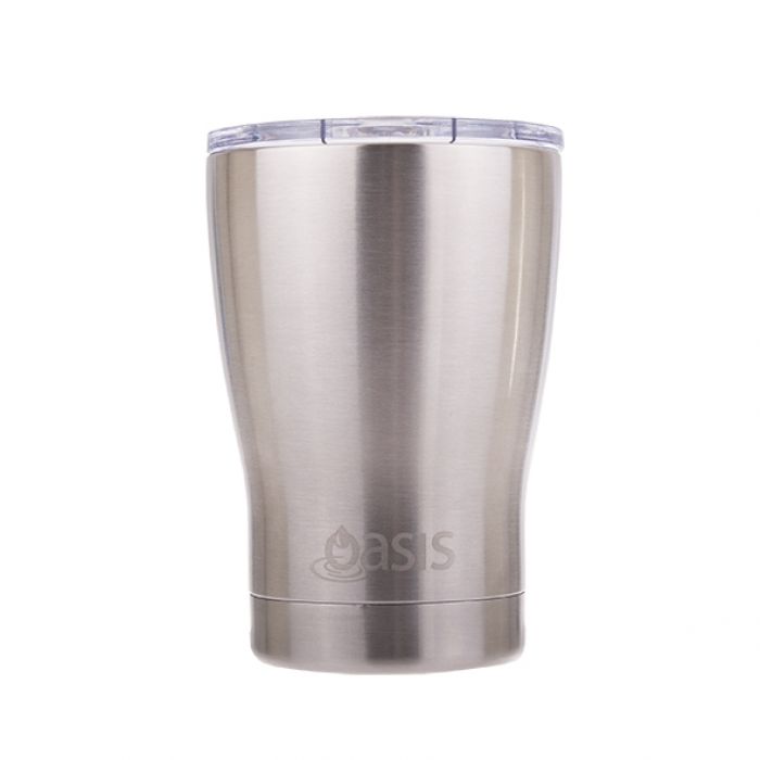 Travel Cup W/Lid 350ml - Silver